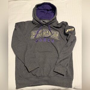 Gray JMU Dukes Hoodie